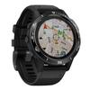DKEnjoy Stainless Steel Bezel Ring Adhesive Cover Anti Scratch Dial Protector Compatible for Garmin Fenix 6/Fenix 6 Pro/Fenix 6 Sapphire Smartwatch (B-Black) view 2