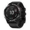 DKEnjoy Stainless Steel Bezel Ring Adhesive Cover Anti Scratch Dial Protector Compatible for Garmin Fenix 6/Fenix 6 Pro/Fenix 6 Sapphire Smartwatch (B-Black) view 3