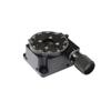 MRS-X39.6 Manual Worm Gear Optical Rotary Table- Hollow 11 Fine Adjustment Turntable Rotating Platform Rotation Stage view 1