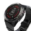 DKEnjoy Stainless Steel Bezel Ring Adhesive Cover Anti Scratch Dial Protector Compatible for Garmin Fenix 5X/Fenix 5X Plus Smartwatch (B-Black) view 2