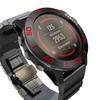 DKEnjoy Stainless Steel Bezel Ring Adhesive Cover Anti Scratch Dial Protector Compatible for Garmin Fenix 5X/Fenix 5X Plus Smartwatch (A-Red) view 3