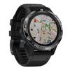 DKEnjoy Stainless Steel Bezel Ring Adhesive Cover Anti Scratch Dial Protector Compatible for Garmin Fenix 6/Fenix 6 Pro/Fenix 6 Sapphire Smartwatch (A-Black) view 2
