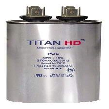 Packard POCF10A Motor Run Capacitor Oval/MFD: 10 / Volts: 440