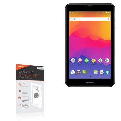 BoxWave Screen Protector Compatible with Prestigio Grace 5778 4G - ClearTouch Anti-Glare (2-Pack), Anti-Fingerprint Matte Film Skin