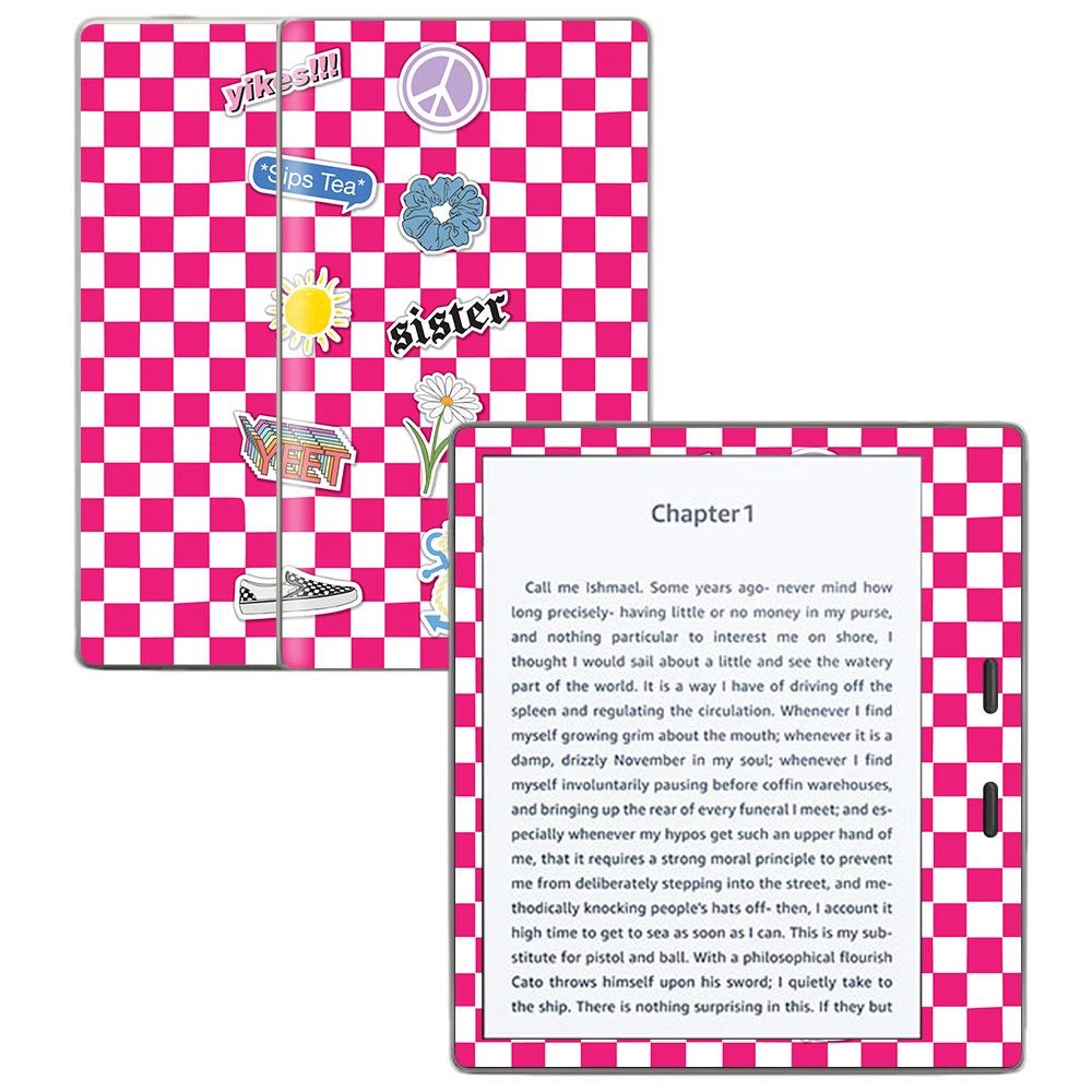 MightySkins Skin for Amazon Kindle Oasis 7" (9th Gen) - VSCO Girl | Protective, Durable | Easy to Apply, Remove, and Change Styles | Made in The USA
