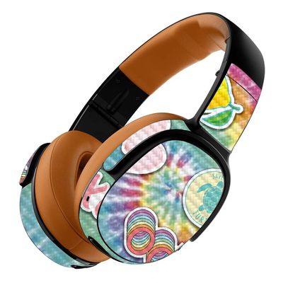 MightySkins Carbon Fiber Skin for Skullcandy Crusher 360 Wireless - VSCO Girl | Protective, Durable Textured Carbon Fiber Finish | Easy to Apply, Remove, and Change Styles | Made in The USA, VSCO Girl 3 (CF-SKCR360-VSCO3)