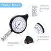 Alomejor Map Distance Measuring Tool, Aluminium Alloy and ABS, Portable, Lightweight, Rainproof, for Outdoor Activities, Camping, Hiking, 9.5 x 4.5 x 1.3cm view 2