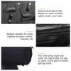 Pongnas Salon Barber Tool Bag, Portable Travel Case for Hair Styling Scissors Comb Trimmer Clipper, 13.8 x 7.9 x 9.4inch view 4