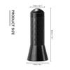 1.4" Short Carbon Fiber Car Stubby Mast Antenna Replacement view 3