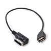 Mathenia Car Parts, Black Music MP3 Player Media-In AMI MDI AUX to USB Adapter Cable Interface for Audi A3 A4/S4 A5/S5 RCD510 RCD310 view 2