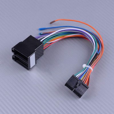 Mathenia Car Parts, 20 Pins Plastic ISO Wiring Harness Connector Adaptor for ISO Android Car Stereo Lead