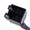 Mathenia Car Parts, 20 Pins Plastic ISO Wiring Harness Connector Adaptor for ISO Android Car Stereo Lead view 2