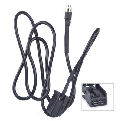 Mathenia Car Parts, Car AUX-in Input Audio CD Interface Adapter Cable for Ford Fiesta 1998-2015 Focus 2000-2015 Mondeo 2001-2006 2007