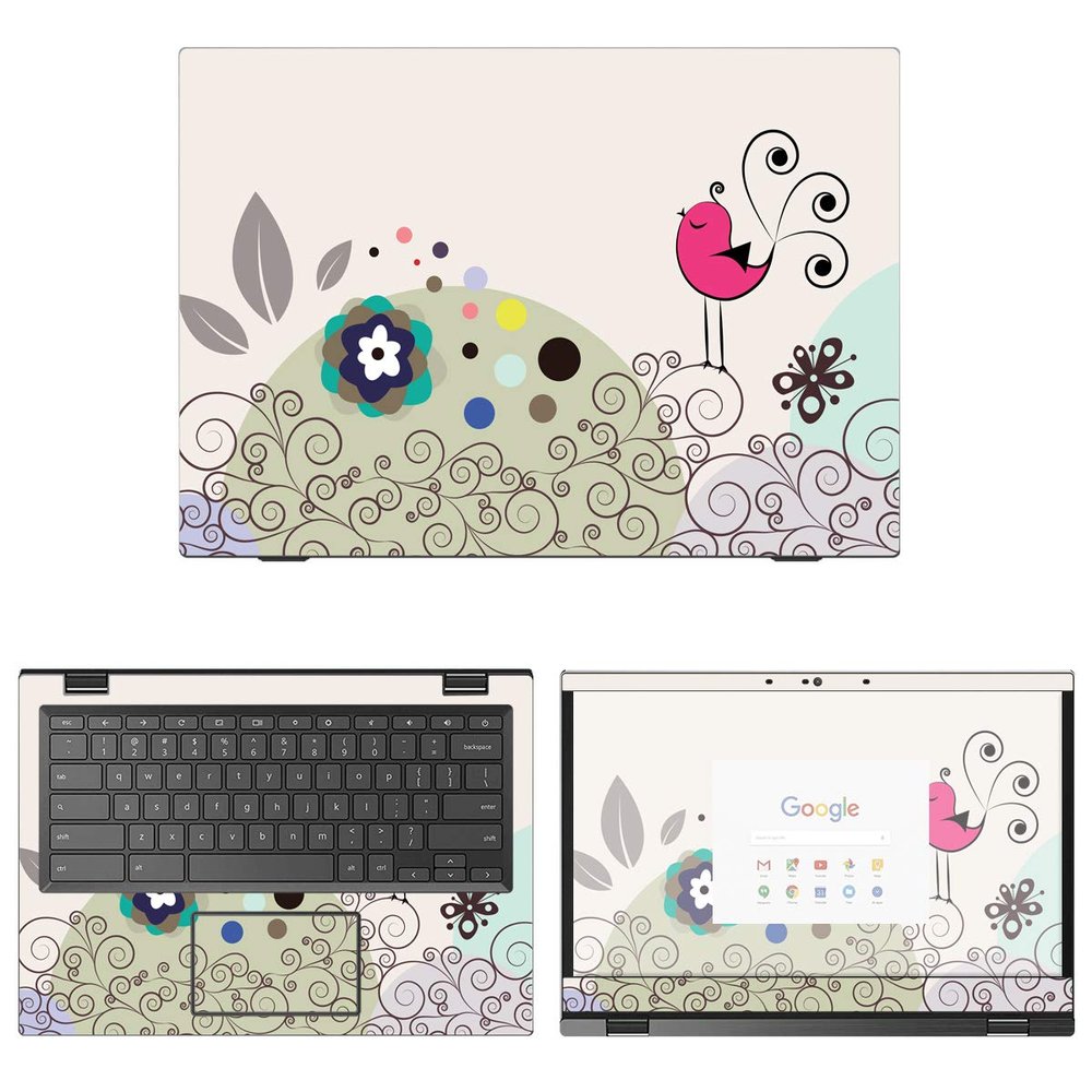 Decalrus - Protective Decal Skin Sticker for Lenovo Chromebook S345 (14" Screen) case Cover wrap LEchrmbk14_S345-27