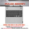 Decalrus - Protective Decal for Lenovo Chromebook C340-15 (15.6" Screen) Laptop Silver Texture Brushed Aluminum Skin case Cover wrap BAlenovoChrmbk15_C340Silver view 2