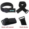 3 Packs Elastic Hook and Loop Cinch Straps for Car Visor Glasses Holder, EFFIET Adjustable Storage Strap Extension Cord Wrap Magic Securing Organizer for Camping Gear, Yoga Mat, Knee Pad Strap view 2