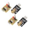 Acxico 2Sets Laser Sensor Module For Arduino AVR(KY-008 Laser Transmitter +Laser Receiver Sensor Module Non-modulator Tube) view 1