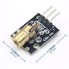 Acxico 2Sets Laser Sensor Module For Arduino AVR(KY-008 Laser Transmitter +Laser Receiver Sensor Module Non-modulator Tube) view 3