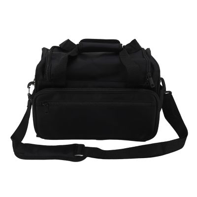 FILFEEL Barber Carrying Bag, Large Capacity Professional Hairdressing Hair Equipment Salon Tool Messenger Bag Travel Storage Case, 13.8 x 7.9 x 9.4inch