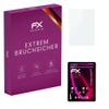 atFoliX Plastic Glass Protective Film compatible with Dragon Touch K10, 9H Hybrid-Glass FX Screen Protector view 1
