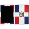 MightySkins Carbon Fiber Skin for Apple iPad 7th Gen. (10.2" 2019) - Dominican Flag | Protective, Durable Textured Carbon Fiber Finish | Easy to Apply, Remove, and Change Styles | Made in The USA view 1