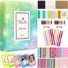 BigTrend 2x3 Inch Photo Paper Film Album Set for Fujifilm Instax Mini Camera, Polaroid Snap, Z2300, SocialMatic Instant Cameras & Zip Instant Printer (Galaxy-3, 64 Pockets) view 1