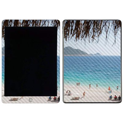 MightySkins Carbon Fiber Skin For Apple iPad 7th Gen. (10.2" 2019) - Love Is Art | Protective, Durable Textured Carbon Fiber Finish | Easy To Apply, Remove, and Change Styles | Made in the USA (CF-APIP1019-Love Is Art)