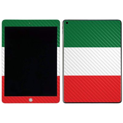 MightySkins Carbon Fiber Skin for Apple iPad 7th Gen. (10.2" 2019) - Italian Flag | Protective, Durable Textured Carbon Fiber Finish | Easy to Apply, Remove, and Change Styles | Made in The USA