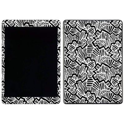 MightySkins Carbon Fiber Skin For Apple iPad 7th Gen. (10.2" 2019) - Awesome 80s | Protective, Durable Textured Carbon Fiber Finish | Easy To Apply, Remove, and Change Styles | Made in the USA, CF-APIP1019-Awesome 80s