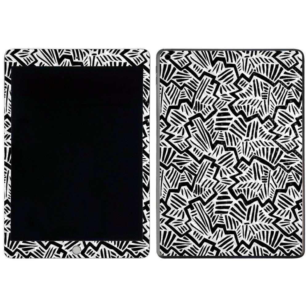 MightySkins Carbon Fiber Skin For Apple iPad 7th Gen. (10.2" 2019) - Awesome 80s | Protective, Durable Textured Carbon Fiber Finish | Easy To Apply, Remove, and Change Styles | Made in the USA, CF-APIP1019-Awesome 80s