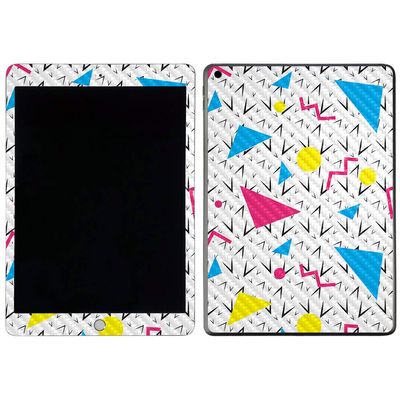 MightySkins Carbon Fiber Skin For Apple iPad 7th Gen. (10.2" 2019) - Black Hills | Protective, Durable Textured Carbon Fiber Finish | Easy To Apply, Remove, and Change Styles | Made in the USA (CF-APIP1019-Black Hills)