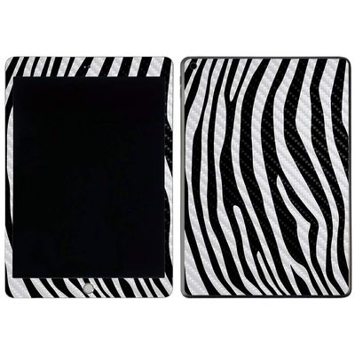 MightySkins Carbon Fiber Skin For Apple iPad 7th Gen. (10.2" 2019) - Bunny Bunches | Protective, Durable Textured Carbon Fiber Finish | Easy To Apply, Remove, and Change Styles | Made in the USA, Model Number: CF-APIP1019-Bunny Bunches