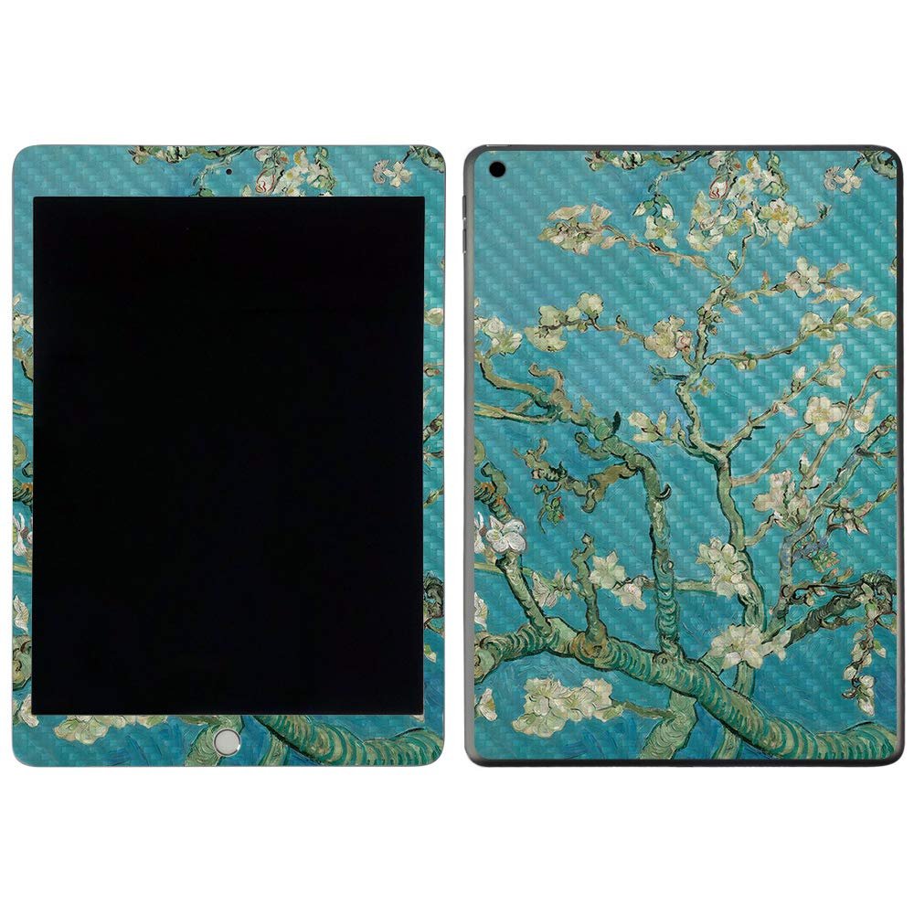 MightySkins Carbon Fiber Skin For Apple iPad 7th Gen. (10.2" 2019) - Birth Of Venus | Protective, Durable Textured Carbon Fiber Finish | Easy To Apply, Remove, and Change Styles | Made in the USA, Model Number: CF-APIP1019-Birth Of Venus