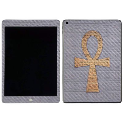 MightySkins Carbon Fiber Skin For Apple iPad 7th Gen. (10.2" 2019) - Aries | Protective, Durable Textured Carbon Fiber Finish | Easy To Apply, Remove, and Change Styles | Made in the USA, CF-APIP1019-Aries