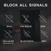 OFFGRID Faraday Bags for Phones | Military-Grade Signal Blocking | EMP Proof | Anti-Tracking Protection | Quad-Layer Material | Magnetic Closure | 9.45 x 8.05 x 1 Inches view 3