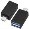 AAOTOKK OTG Micro USB Adapter, Aluminum Alloy Male to USB 2.0 A Female OTG (On The Go) Adapter for Android Smartphone Tablets and More USB Devices (2 Pack-Black) view 1