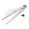 Utoolmart Professional Woodworking Compass Wing Divider Scriber Adjustable Leather Scriber Compass Drawing Tool Maximum Opening 7" Total Length 3.9" view 1