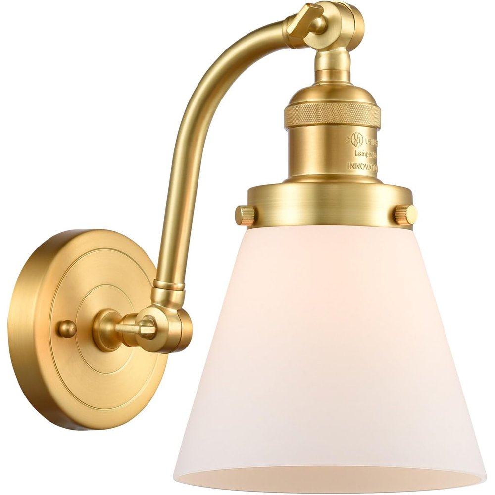 Innovations Lighting 515-1W-SG-G61-LED Bare Bulb 1 Light Cord Set, Satin Gold