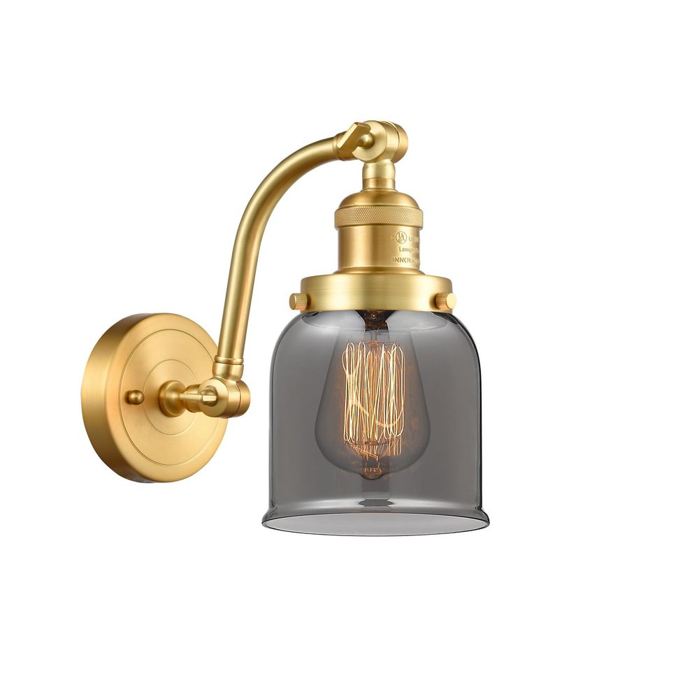Innovations Lighting 515-1W-SG-G53-LED Bare Bulb 1 Light Cord Set, Satin Gold