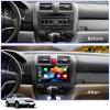 RoverOne Car Stereo Bluetooth Radio GPS Navigation Multimedia Head Unit for Honda CR-V CRV 2006 2007 2008 2009 2010 2011 with Touch Screen Android DSP MirrorLink view 3