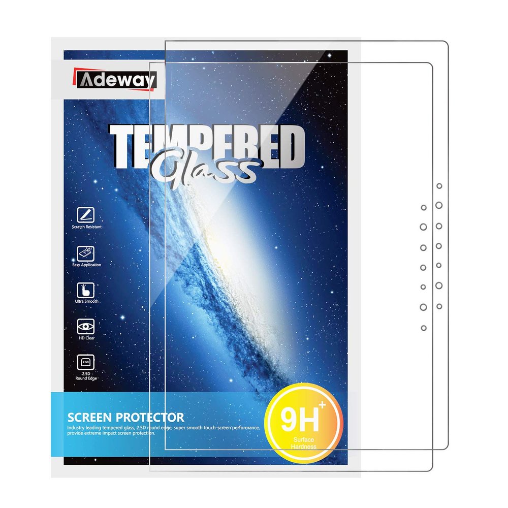 Adeway [2 Pack] Screen Protector For Microsoft Surface Laptop 6/5/4/3 15 inch, 9H Hardness, HD Clear, High Sensitivity Screen Protector