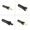 Acouto Car Short Decoration Antenna 3.5cm Universal Carbon Fiber Screw Aluminum Car Short Decoration Antenna view 3