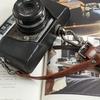 Alomejor Double Shoulder Camera Strap Adjustable Leather Rivet Camera Strap Dual Shoulder Leather Harness for Two Cameras view 4