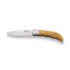Joker Artisan Pocket Knife Pointer NO08, with Olive Wood Handle, Stainless Steel Ferrule, MOVA Blade 3.74 inches, Fishing Tool, Hunting, Camping and Hiking view 1