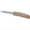Joker Pocket Knife NO111, olive wood handle, rear lock, 2.56 inches MOVA steel blade, fishing tool, Hunting, camping and hiking. view 2
