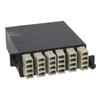ICC LC MPO Fiber Optic Cassette, 24 Fiber OM1 Multimode, Beige LC Duplex Adapters, Staggered Push Pin Design Fiber Enclosures and Patch Panels view 1
