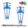 Bagdent Cross Country Skis and Poles Holder  1 Pair, Universal Nordic Ski Pole Carrier (Blue) view 1