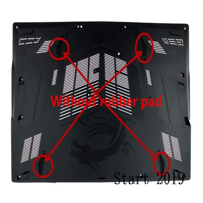 New Compatible Replacemen for MSI GE73 GE73VR 7RF-006CN MS-17C5 MS-17C1 MS-17C7 17.3'' (Bottom Case Cover)