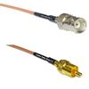 0.5 feet RG316 BNC Female to RCA Male RF Pigtail Coaxial Cable view 1