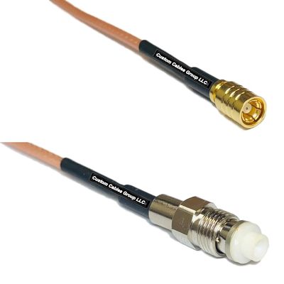 0.5 feet RG316 SMB Female to FME Female RF Pigtail Coaxial Cable
